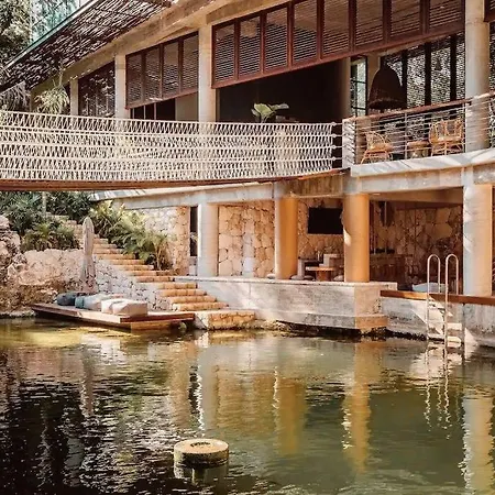 Apartamento De Lujo Con Cenote Natural Infinity Pool Gym Spa-2