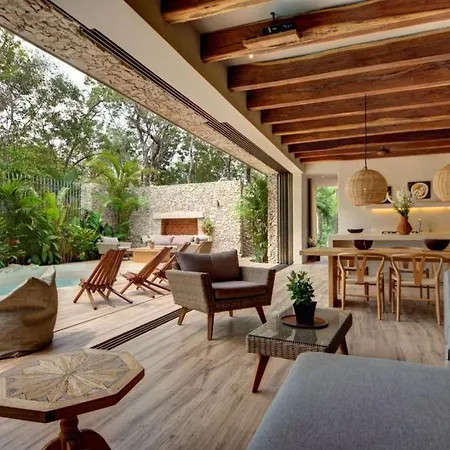 Villa 4 Bedroom In Tulum - Mexico-3