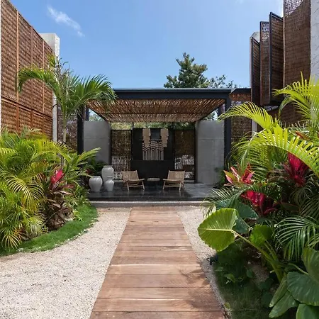 Lujoso Departamento Boho-Chic Con Alberca Privada-2