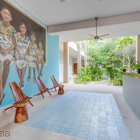 Pool & Rooftop With View To The Jungle In Tulum - Palalma-3