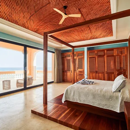 Luxury 7 Bedroom Oceanfront Villa At Hacienda Tankah With Infinity Pool & Premium Hospitality-3