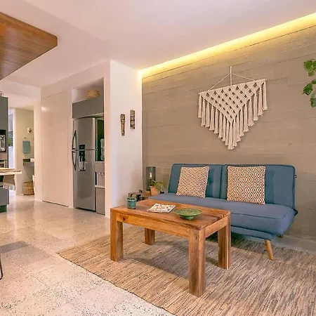 Apartment With Private Plunge Pool At Madara Tulum Earth 1-2
