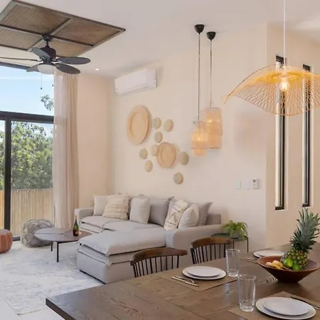Villa Bambu - Beautiful And Modern 2 Bedroom Apartment At Aldea Zama, Tulum-3