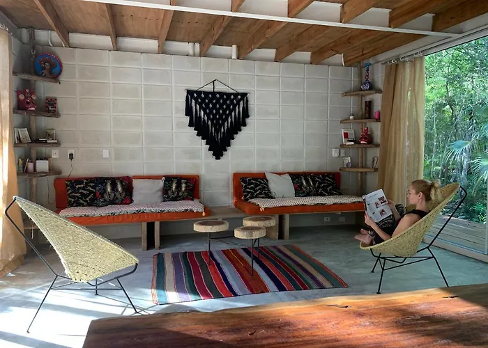 Villa Jungle Casa à Tulum acceptant les animaux