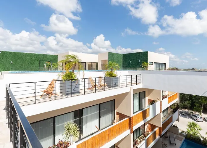 Boutique Great Condo In Aldea Zama With Plunge Pool And Movie Theater In The Complex Tulum