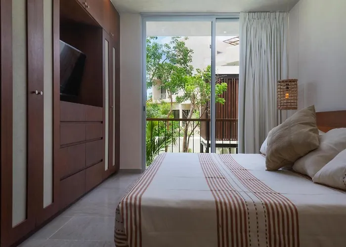Peaceful 1Br In Veleta, Pool & Balcony - A203 Tulum