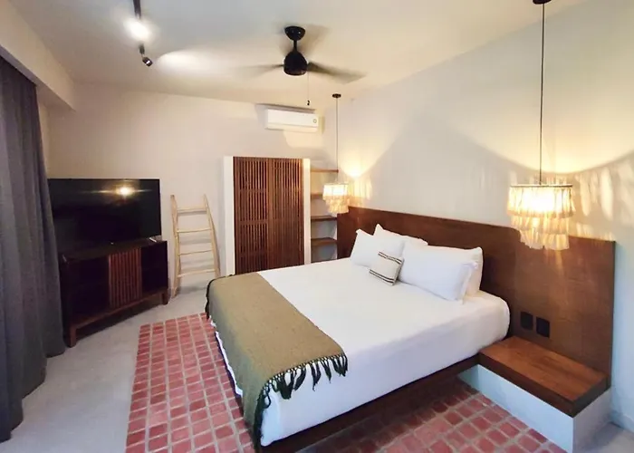 Boho Apartments With Private Pool Tulum que aceita animais de estimação