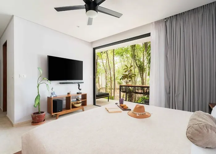 Peaceful Studio With Nature Vibes - 360º Pool Tulum admite animales