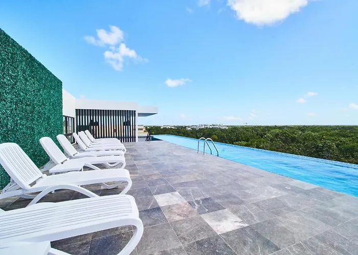 Studio 106 Infinity Pool And Roof High Speed Wifi Apartamento Tulum