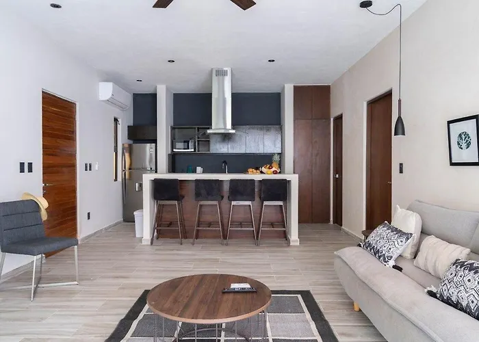 Apartamento Cozy 1Bbrm +Garden And Private Pool Aldea Zama Tulum