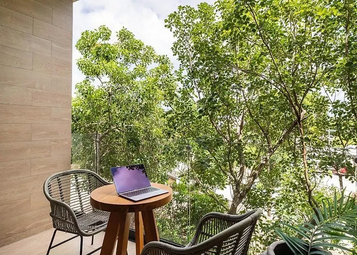 5min de la playa 2 Bicicletas gratis Wifi fibra optica Apartamento Tulum