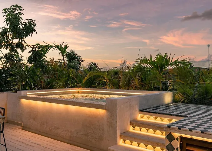 403 Stunning Rooftop Apartment For Couples W/Private Pool Tulum