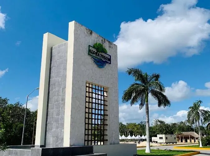 Apartamento Departamento Nuevo En Aldea Tulum, Alberca E Internet