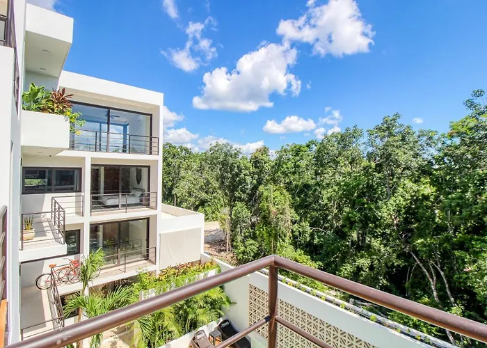 Villas Jardin Caracol #102 Tulum acceptant les animaux