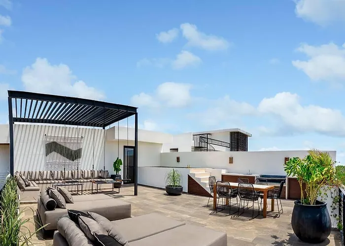 Apartamento Exclusivo Penthouse con Alberca privada y roof Tulum