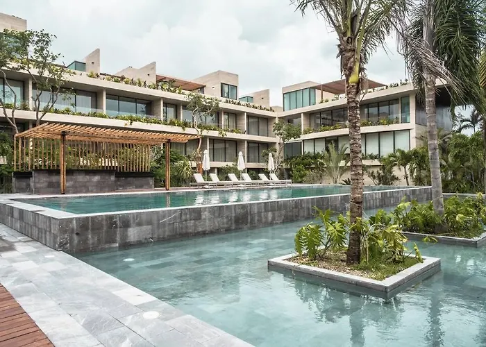 Suite De Lujo, Alberca, Gym, Jacuzzi En Areas Comunes Tulum