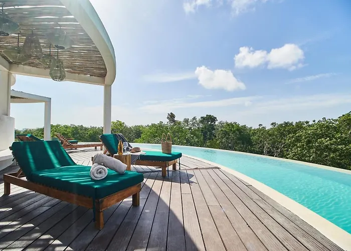 Appartement Fantastic & Great Studio In Tulum Lounge Area, Rooftop Pool, Balcony & Sun Loungers