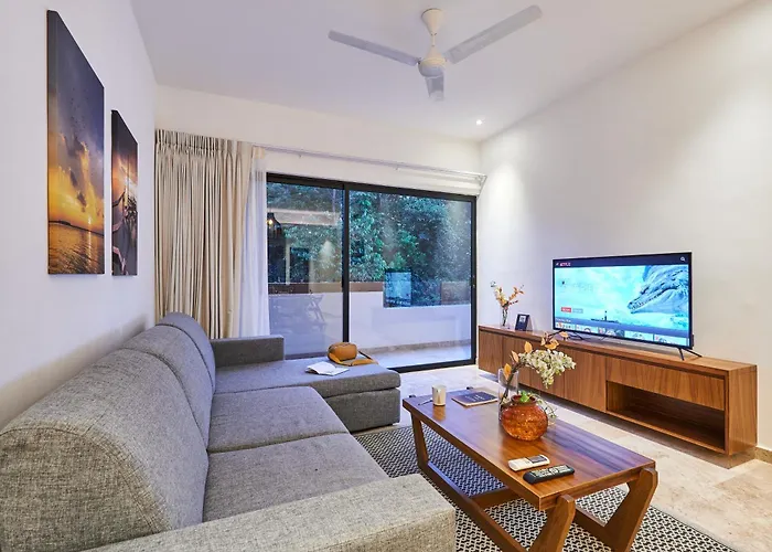 Vibrant Modern Apartment With Balcony Phenomenal Swimming Pool Gym Best Location In Tulum