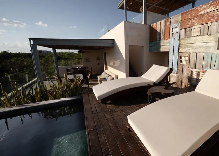 Magical 2 Penthouses & Apartment With 2 Private Pools And Jacuzzi Tulum admite animales